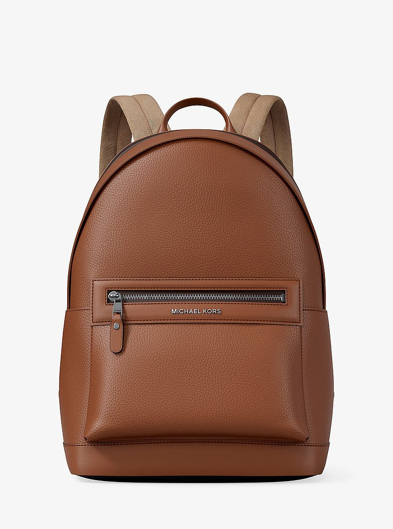 Michael Kors Jet Set Pebbled Leather Backpack LUGGAGE