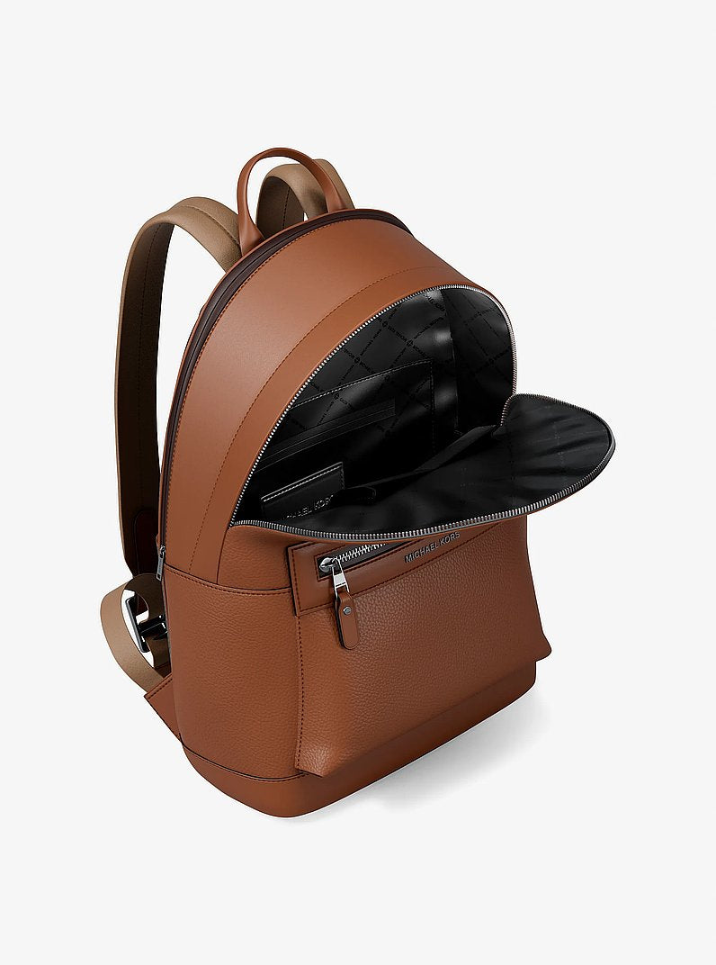 Michael Kors Jet Set Pebbled Leather Backpack LUGGAGE
