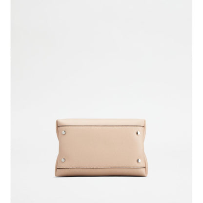 Tods Bag In Leather Micro Pink Brown