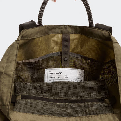 On Tote Pack 25L Olive | Black