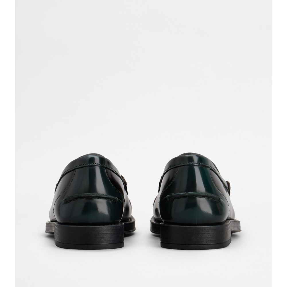Tods Loafers In Leather Brown Womens