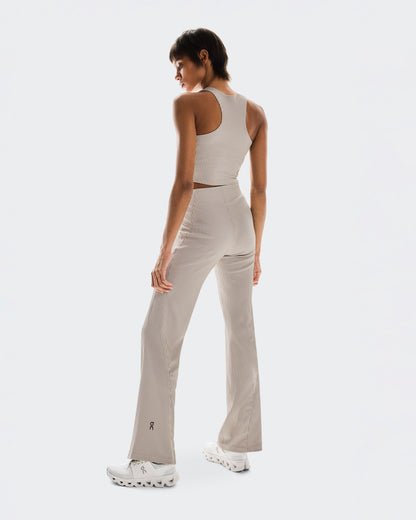 On All-Day Ribbed Pants Desert | White (Women'S)