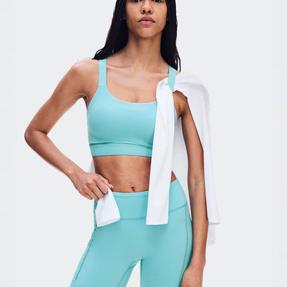 On Performance Tights Short Aquamarine (Women'S)