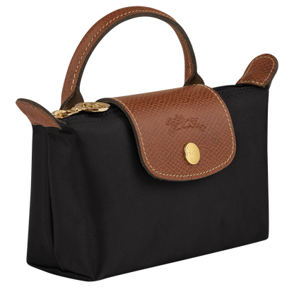 Longchamp Le Pliage Original Pouch with handle Black