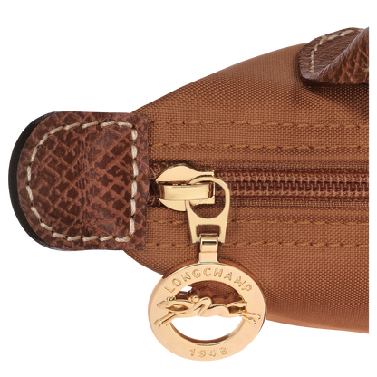 Longchamp Le Pliage Original Pouch with handle Cognac