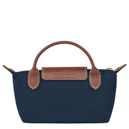 Longchamp Le Pliage Original Pouch with handle Navy