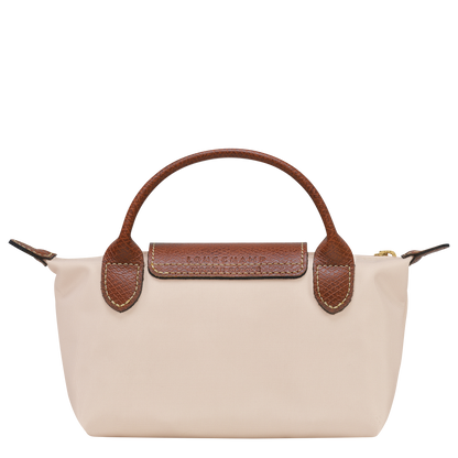 Longchamp Le Pliage Original Pouch with handle Paper