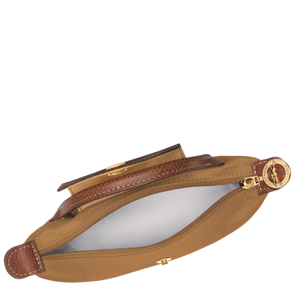 Longchamp Le Pliage Original Pouch with handle Fawn