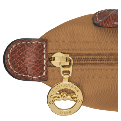 Longchamp Le Pliage Original Pouch with handle Fawn