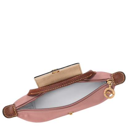 Longchamp Le Pliage Original Pouch with handle Pink Tea