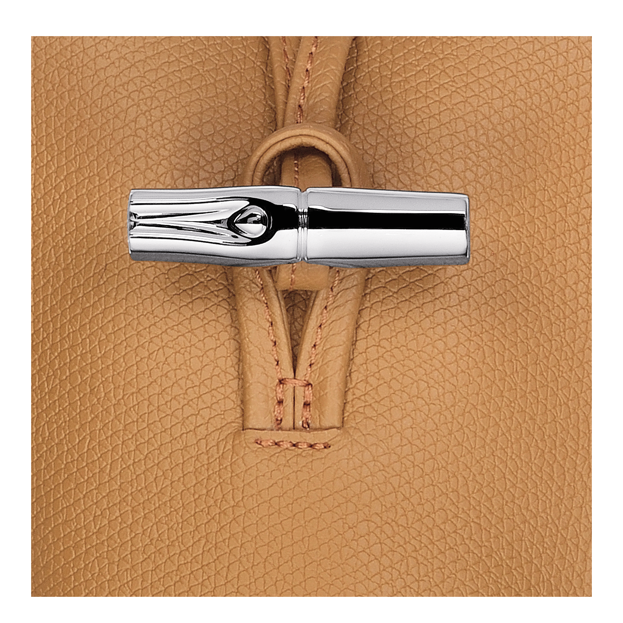 Longchamp Le Roseau Phone case Walnut