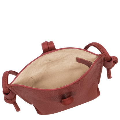 Longchamp Le Roseau Phone case Chestnut