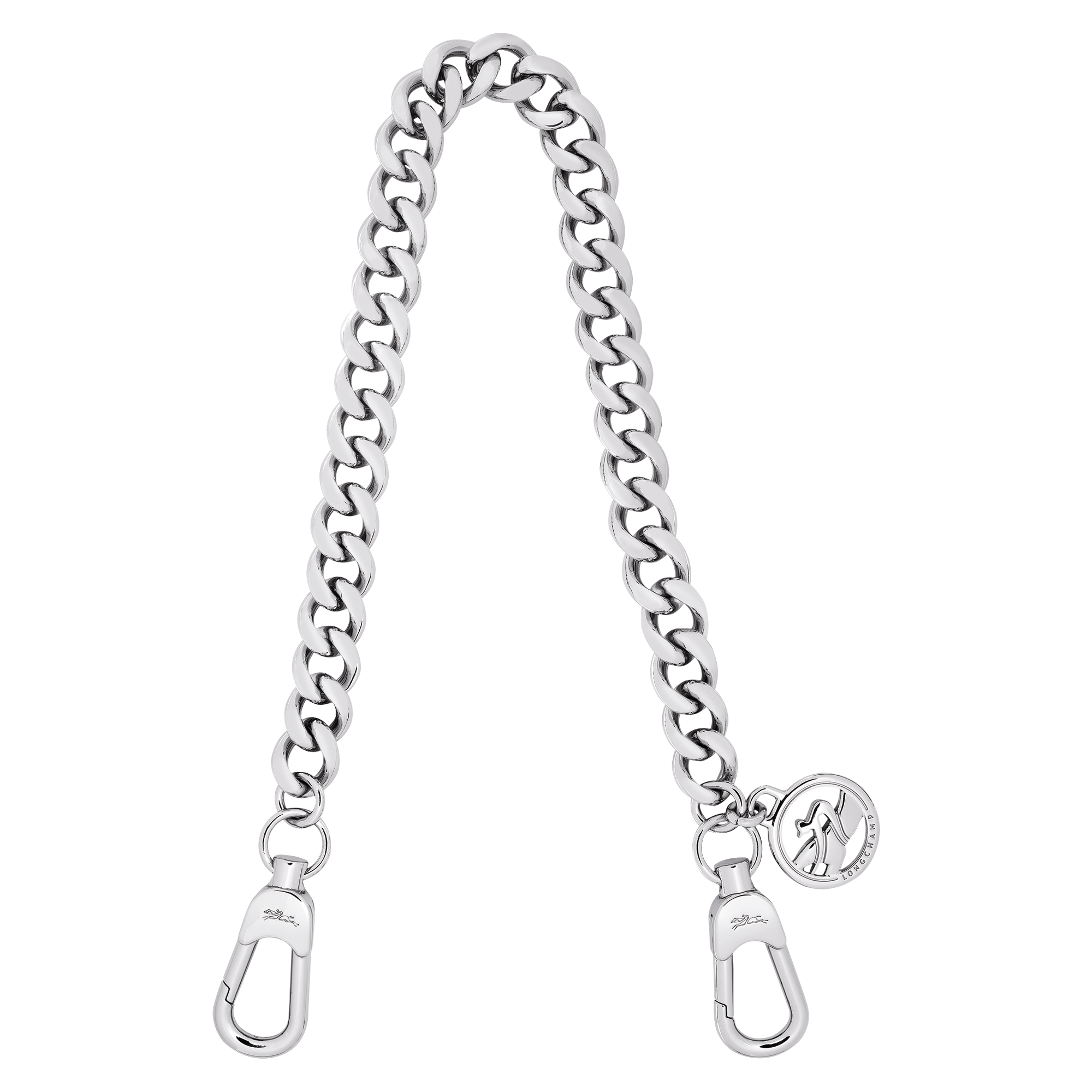 Longchamp Shoulder strap Silver