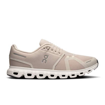 On Running Cloud 6 Pearl White