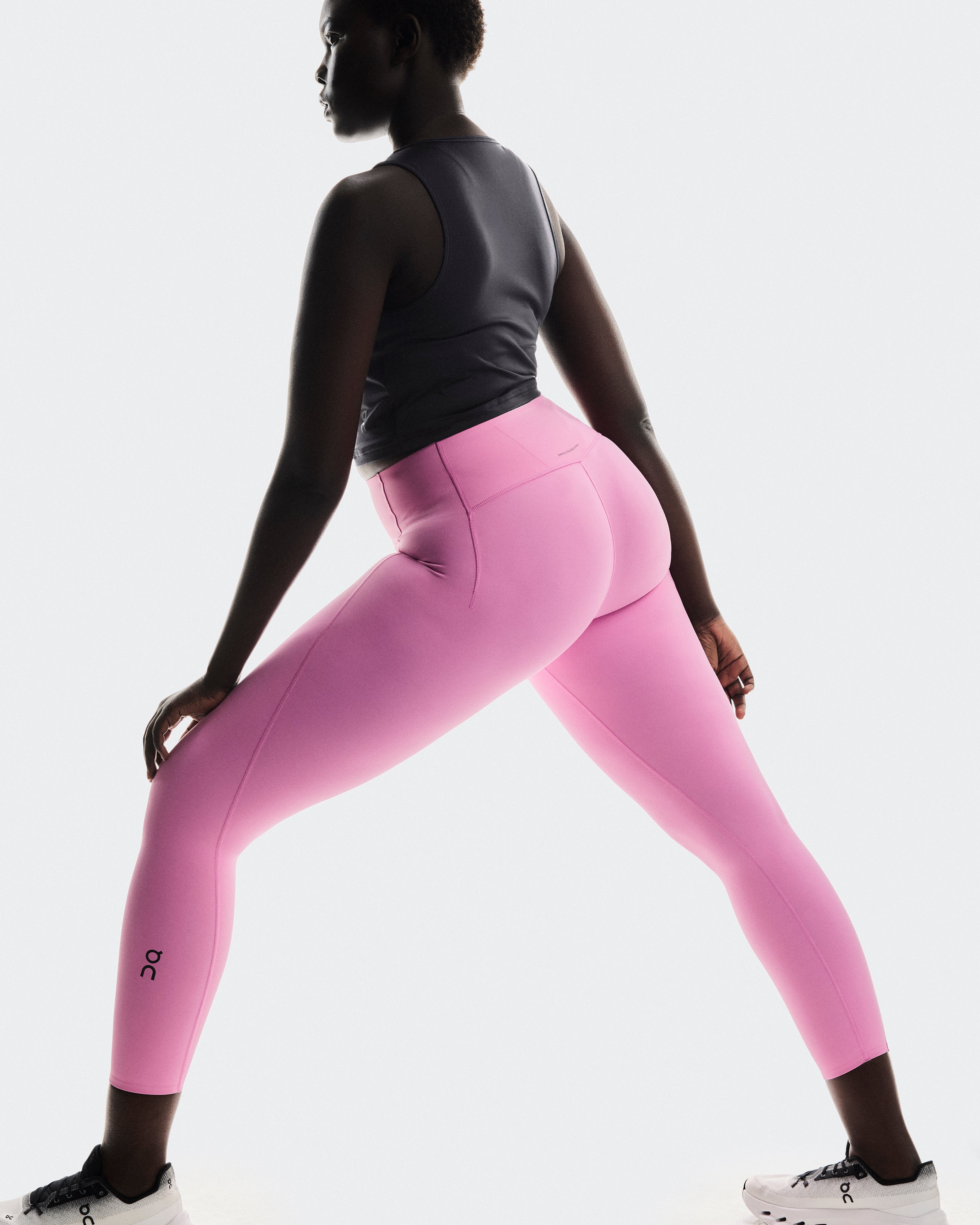 On Studio Tights 7/8 Raspberry (Women'S)