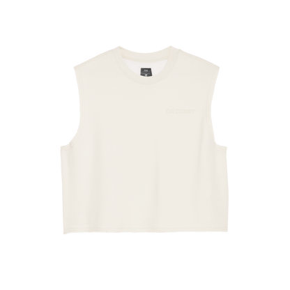 On Open Club Crew Crop White (Women'S)
