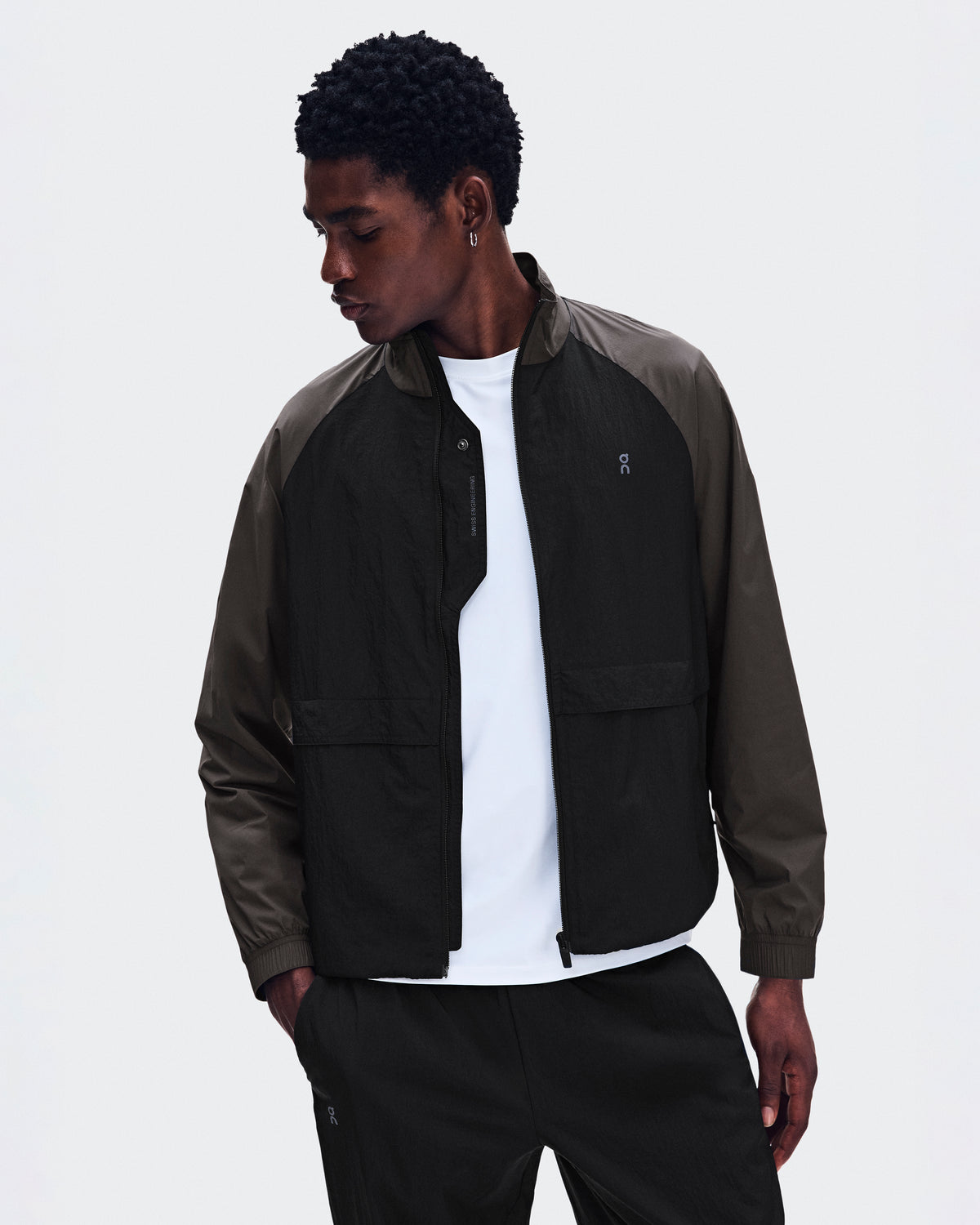 On All-Day Track Jacket Black | Espresso