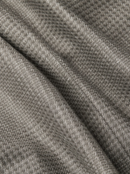 Zegna Grey And White Linen Cashmere And Silk Jacket