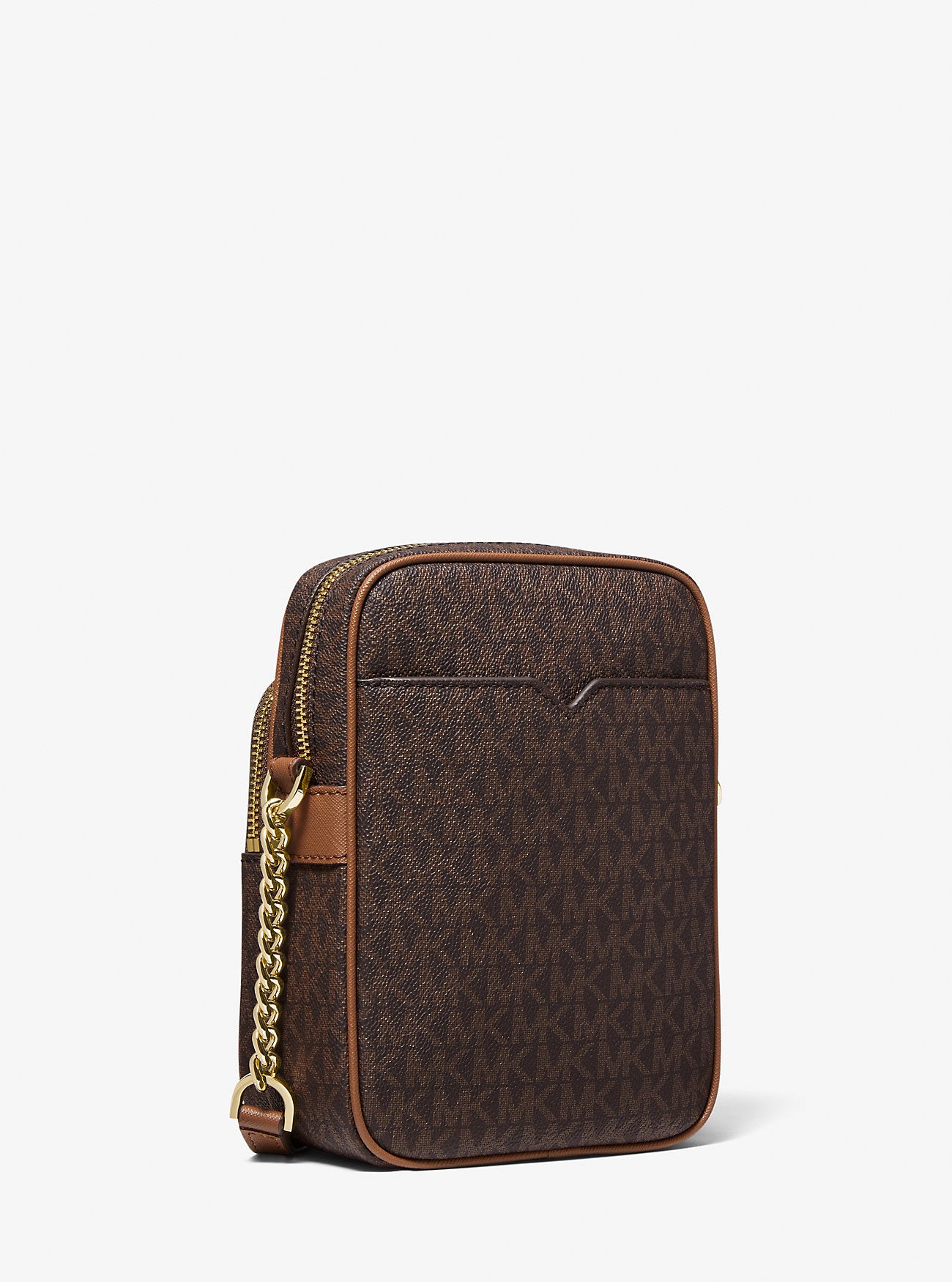 Jet Set Travel Medium Logo Crossbody Bag Brown Brown