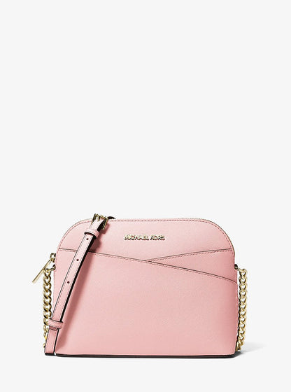 Jet Set Travel Medium Dome Crossbody Bag Powder Blush Powder Blush