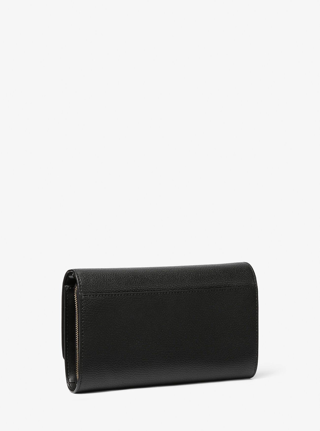 Jet Set Large Leather Crossbody Bag Black Black