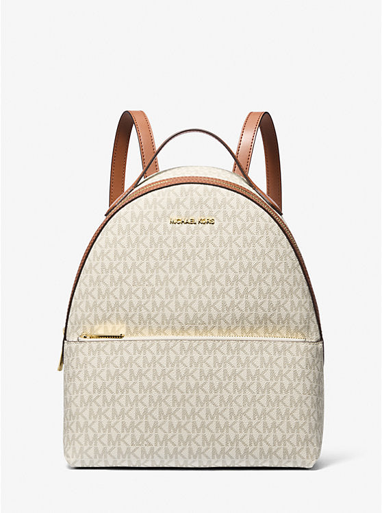 Micheal Kors Sheila Medium Logo Backpack Brown