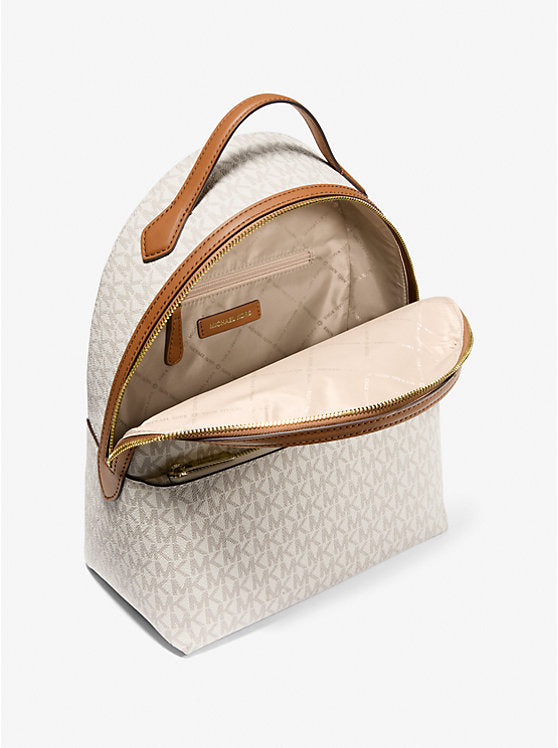 Sheila Medium Logo Backpack Brown