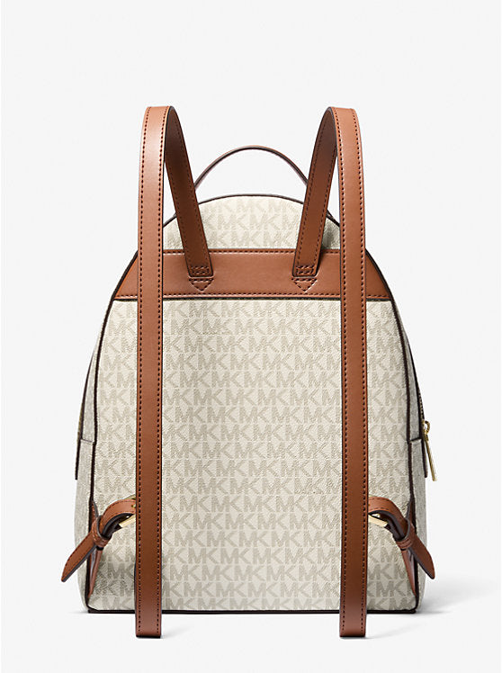Sheila Medium Logo Backpack Brown