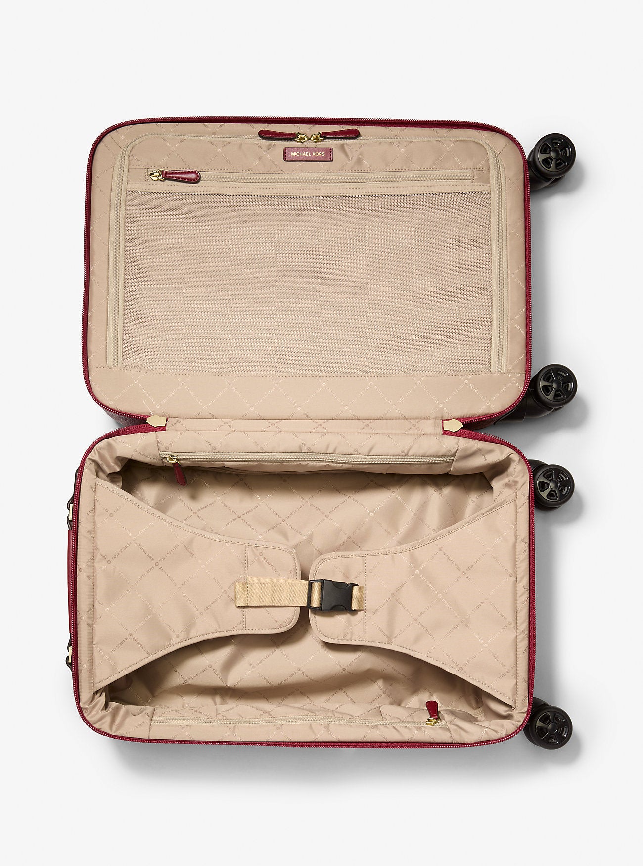 Jet Set Travel Small Signature Logo Suitcase Cherry Cherry