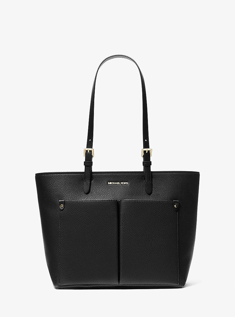 Jet Set Medium Pocket Tote Bag Black Black