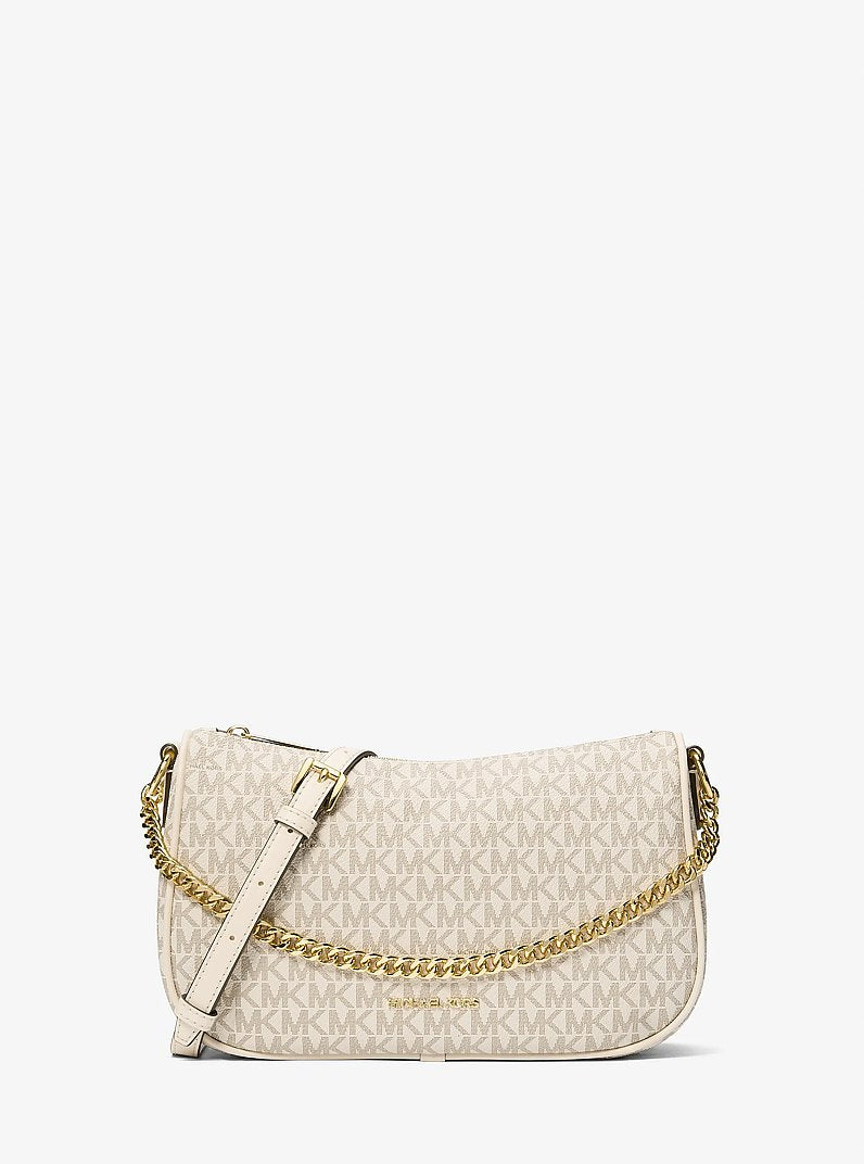 Carmela Medium Signature Logo Convertible Crossbody Bag Lt Crm Multi Lt Crm Multi