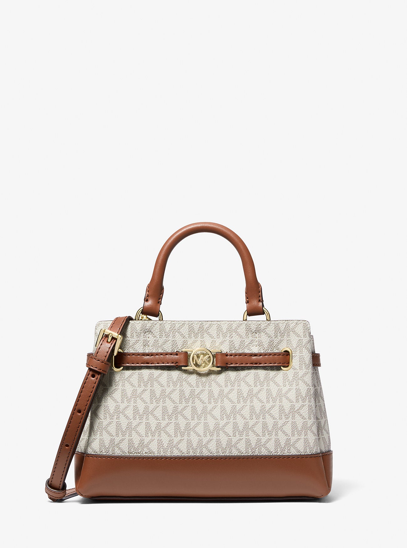 Reed Extra-Small Signature Logo Satchel Vanilla Vanilla