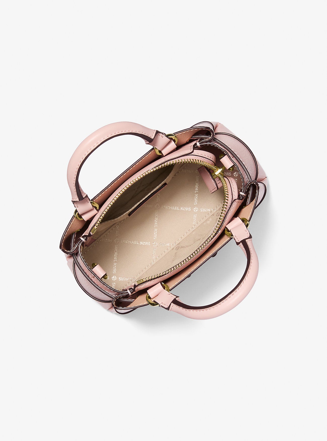 Reed Extra-Small Pebbled Leather Satchel Powder Blush Powder Blush