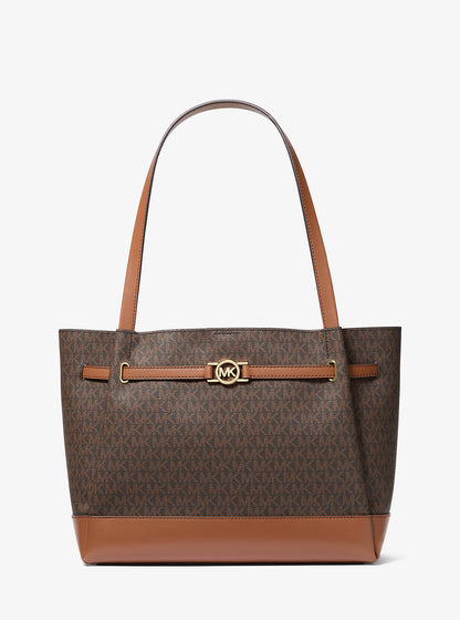 Reed Large Signature Logo Tote Bag Brown Brown