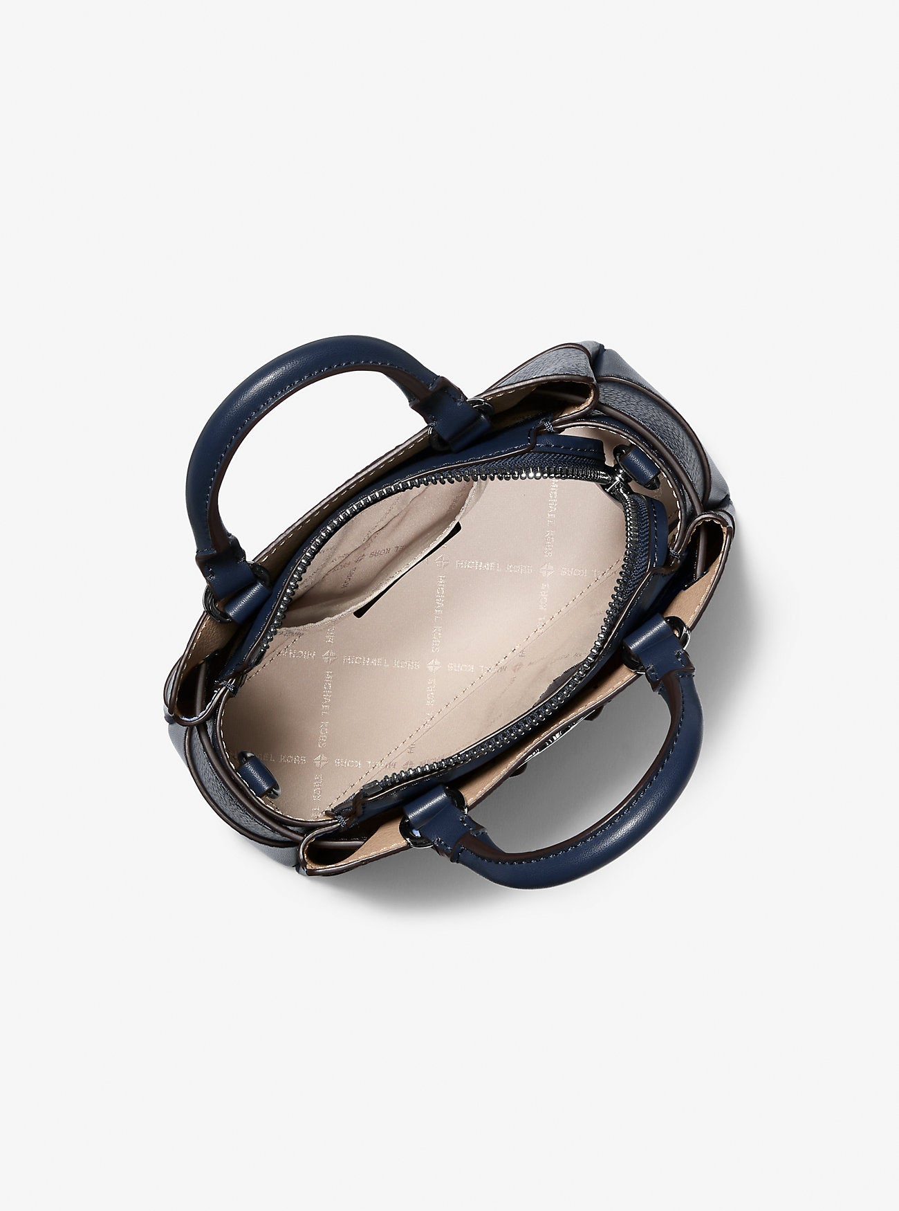 Reed Extra-Small Pebbled Leather Satchel Navy Navy