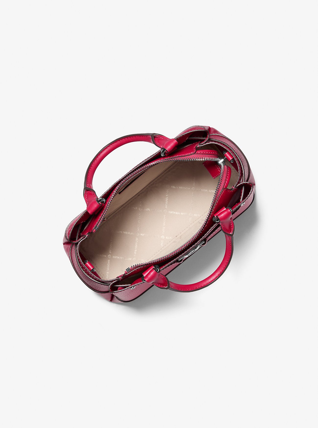 Reed Small Pebbled Leather Satchel Dk Raspberry Dk Raspberry