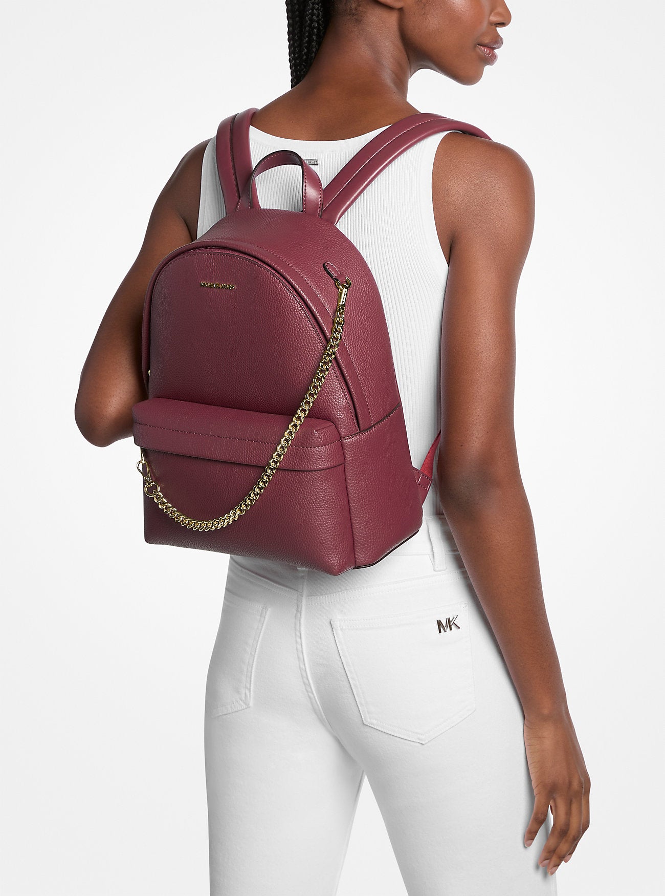 Slater Medium Backpack Cherry Cherry