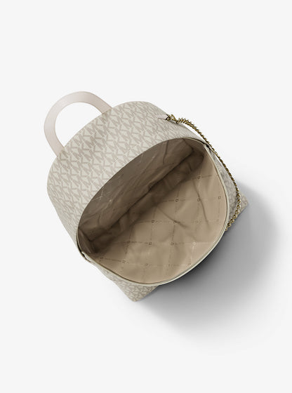 Slater Large Signature Logo Backpack Lt Crm Multi Lt Crm Multi