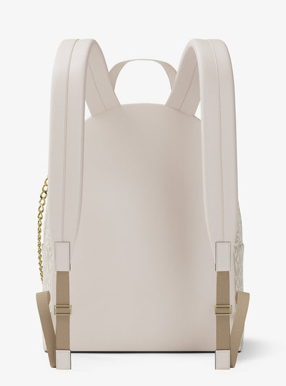 Slater Large Signature Logo Backpack Lt Crm Multi Lt Crm Multi