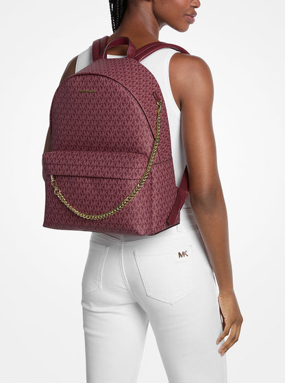 Slater Large Signature Logo Backpack Cherry Cherry