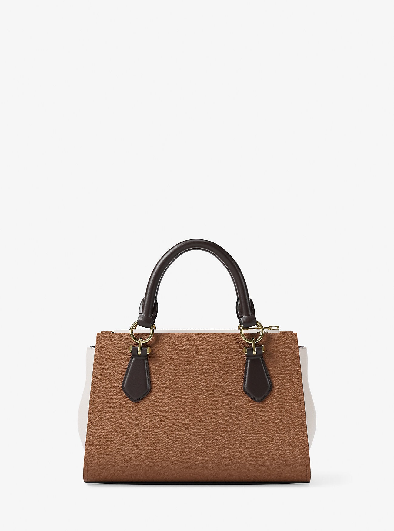 Marilyn Small Color-Block Saffiano Leather Messenger Bag Luggage Multi Luggage Multi