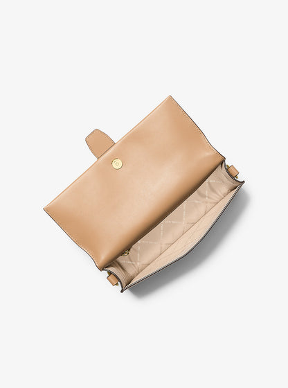 Greenwich Medium Signature Logo Convertible Crossbody Bag Lt Crm Multi Lt Crm Multi