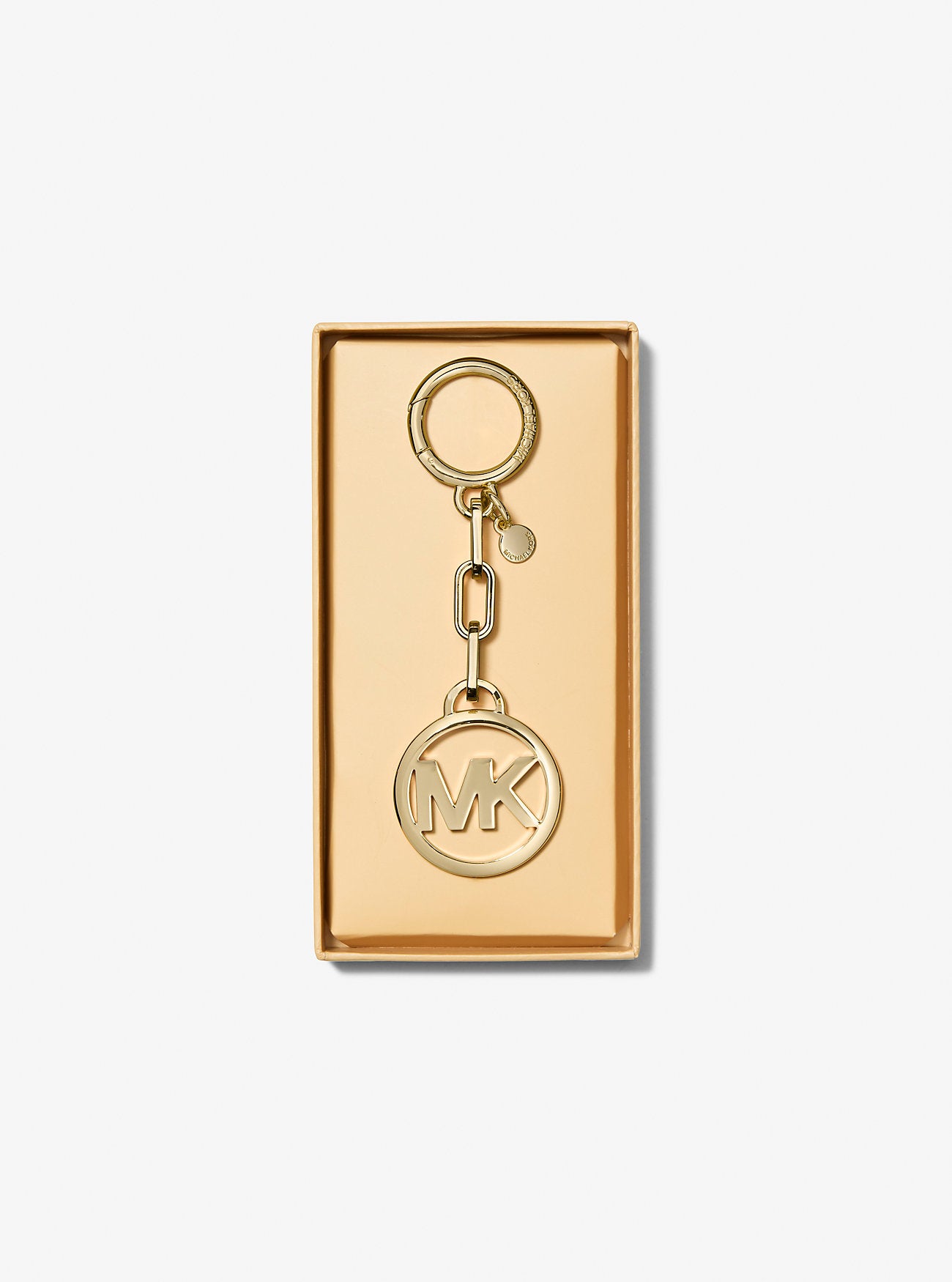 Jet Set Logo Bag Charm 18K Gold 18K Gold
