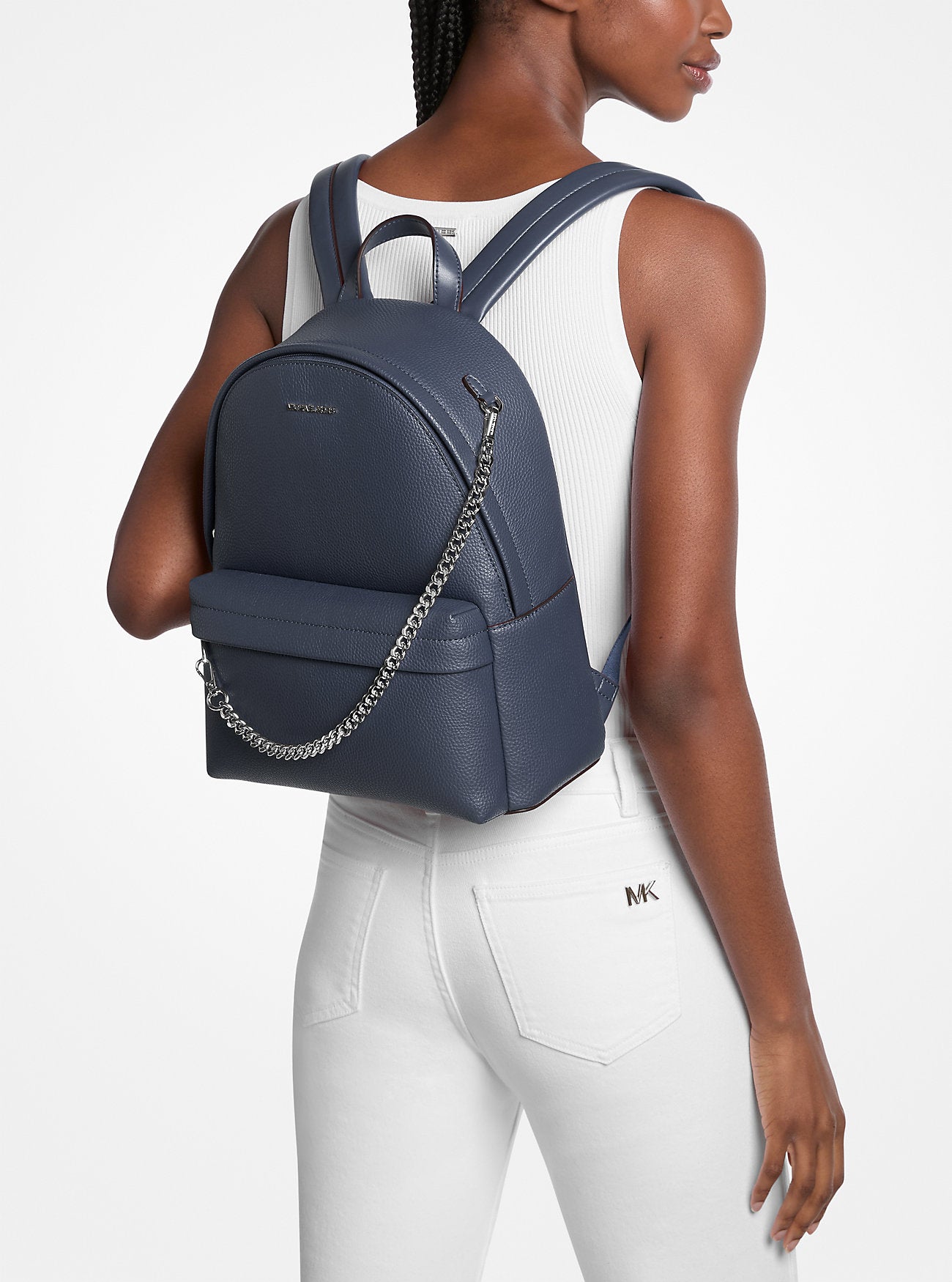 Slater Medium Backpack Navy Navy