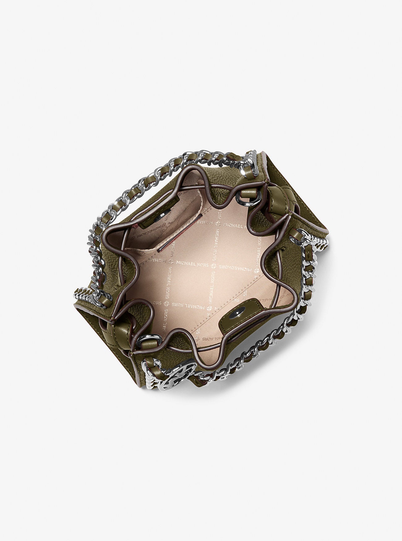 Mina Small Chain Convertible Crossbody Bag Olive Olive