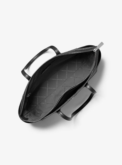 Marilyn Medium Signature Logo Tote Bag Black Black