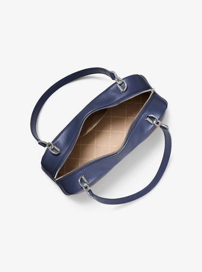 Cecily Medium Signature Logo Shoulder Bag Admiral Admiral