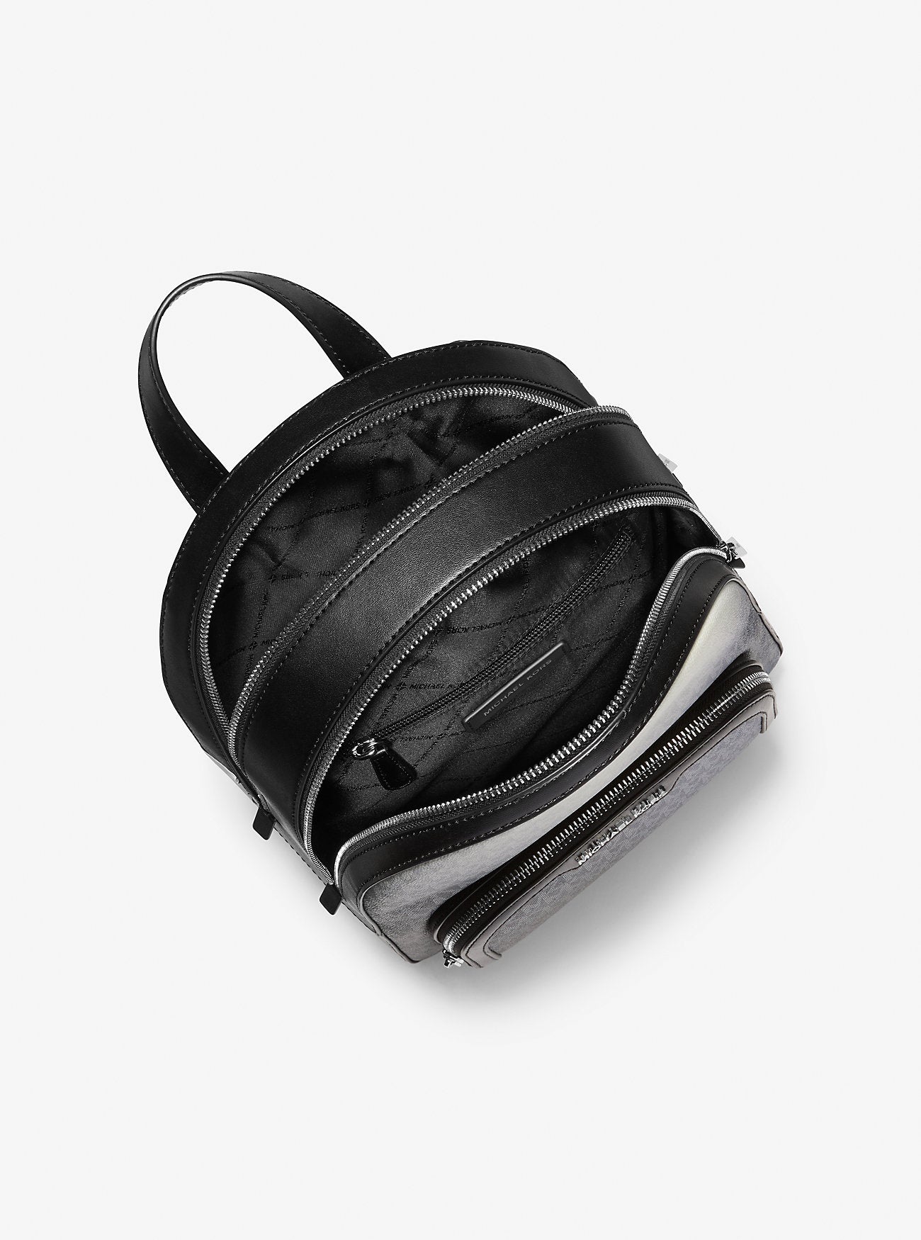 Jaycee Medium Ombre Signature Logo Backpack Black Combo Black Combo