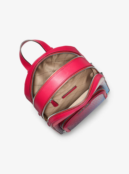 Jaycee Medium Ombre Signature Logo Backpack Dark Raspberry Multi Dark Raspberry Multi