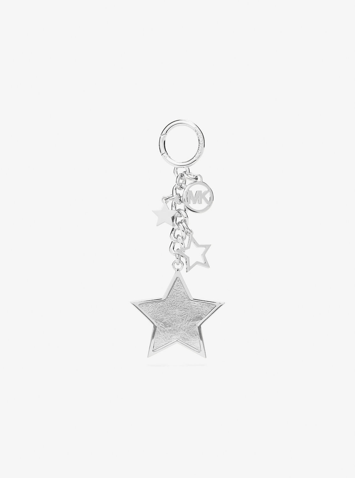 Stars Bag Charm Silver Silver